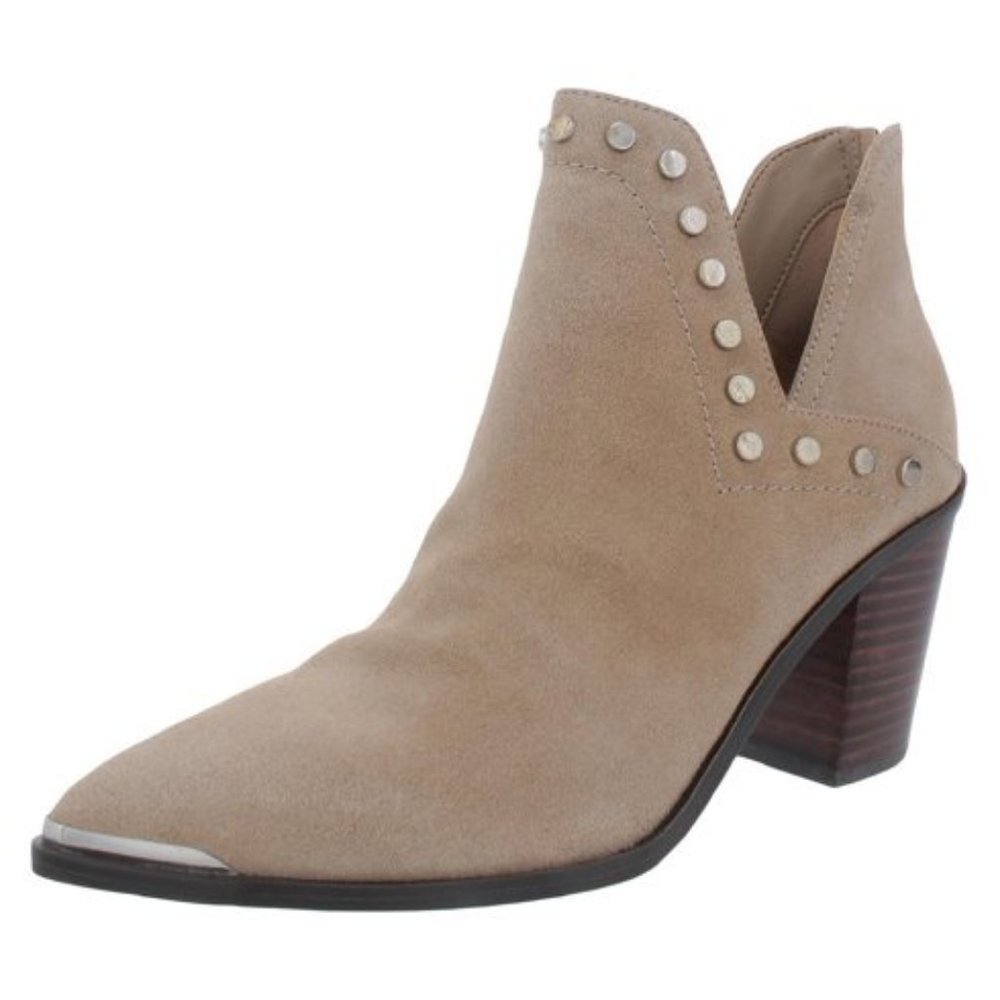 NWT Marc Fisher Dayne Studded Western Bootie (Women's)